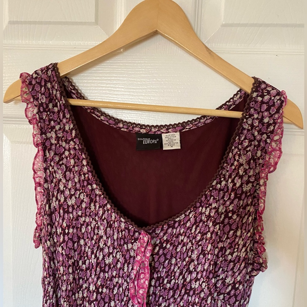 90’s Vintage floral dress boutique Europa